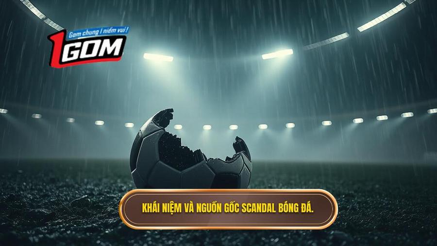  Khái niệm và nguồn gốc scandal bóng đá.