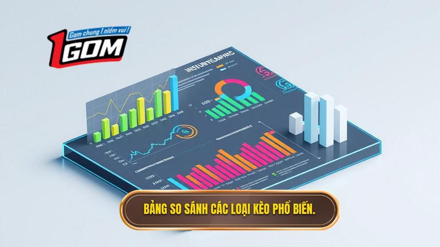 Bảng so sánh các loại kèo phổ biến và cách tiếp cận