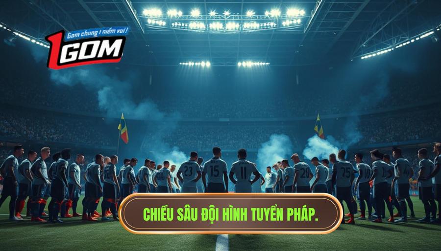Chiều sâu đội hình tuyển Pháp.