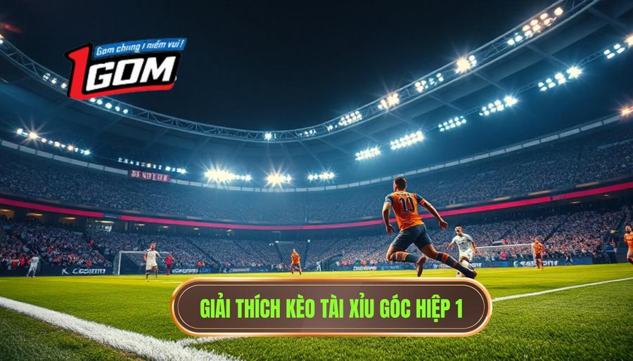 Kèo tài xỉu góc hiệp 1: Cẩm nang soi kèo chi tiết từ A-Z cho người mới 1 Giải thích kèo tài xỉu góc hiệp 1