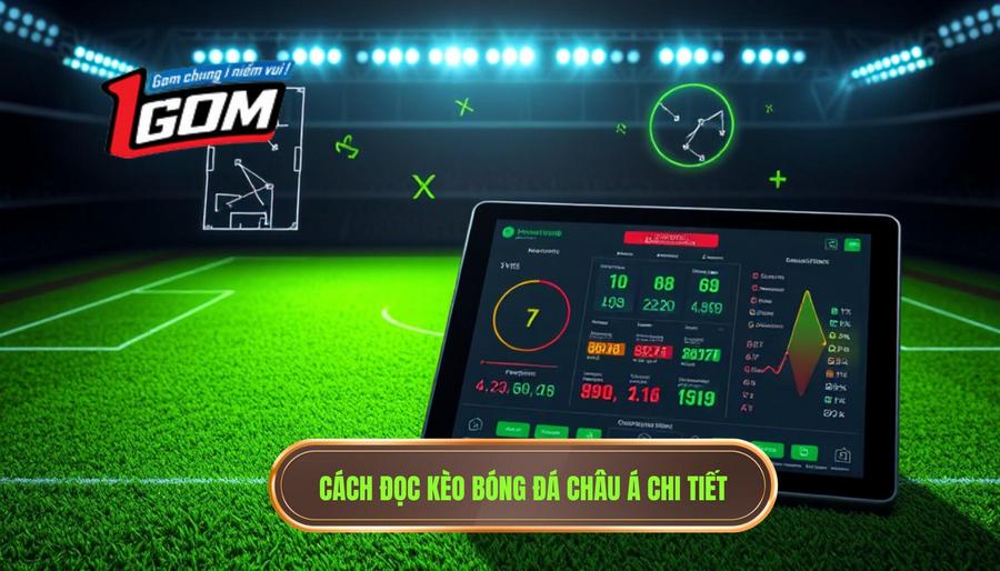 Cách đọc kèo bóng đá châu Á chi tiết